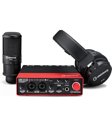 Amazon.com: Steinberg UR22C 2x2 USB 3.0 Audio Interface with